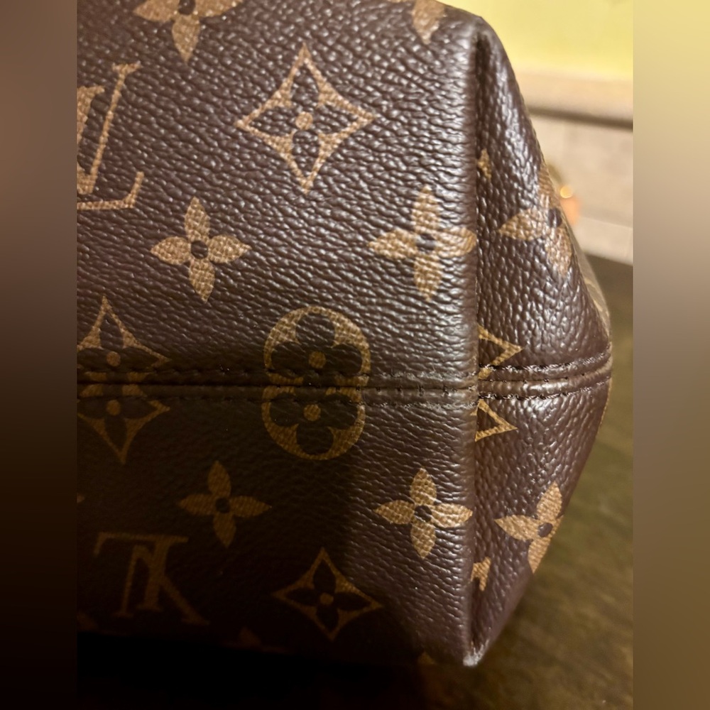 AUTHENTIC Louis Vuitton Dark Brown Monogram Graceful PM Shoulder Bag - Picture 11 of 13